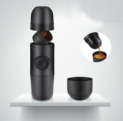 Portable Manual Coffee Maker – 8-Bar Pressure Espresso Machine