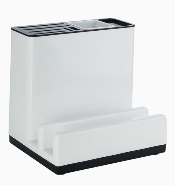 Multi-Grid Kitchen Utensil & Knife Storage Rack