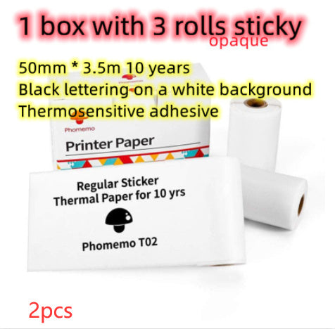 Phomemo T02 Mini Bluetooth Thermal Printer