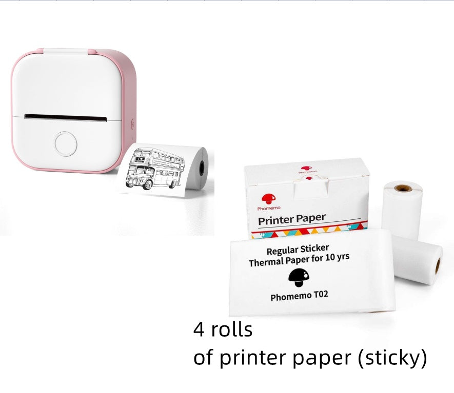 Phomemo T02 Mini Bluetooth Thermal Printer