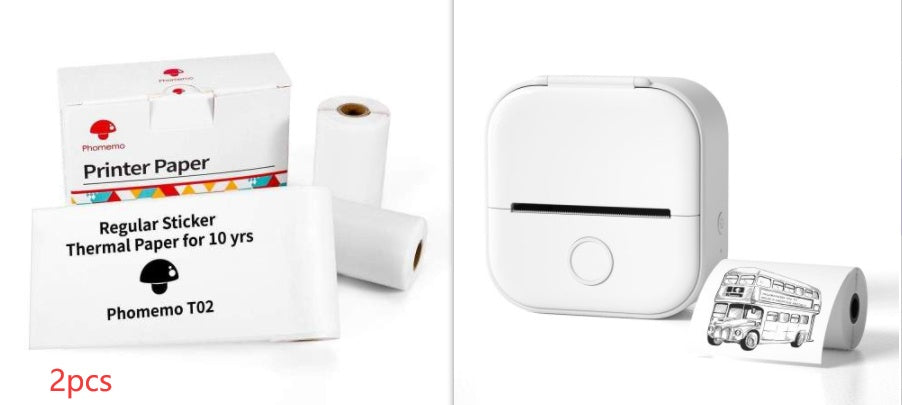 Phomemo T02 Mini Bluetooth Thermal Printer
