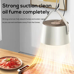 Portable USB Kitchen Exhaust Fan – Mini Desktop Range Hood with Filter