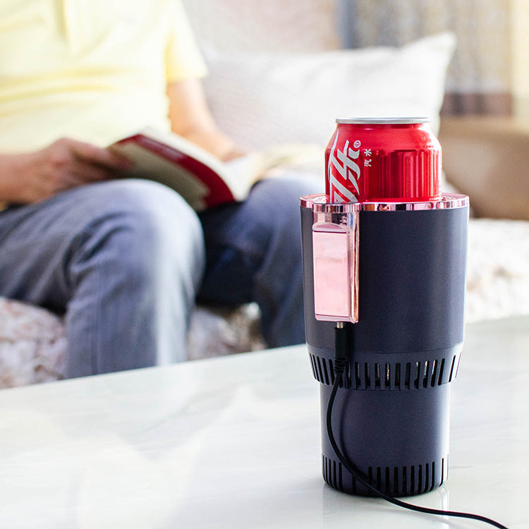 2-in-1 Smart Car Cup Warmer & Cooler – 12V Digital Temperature Display