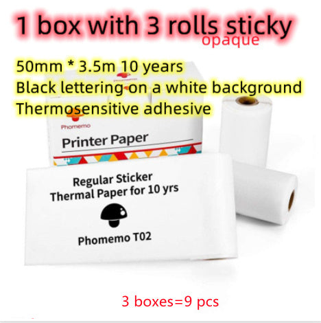 Phomemo T02 Mini Bluetooth Thermal Printer