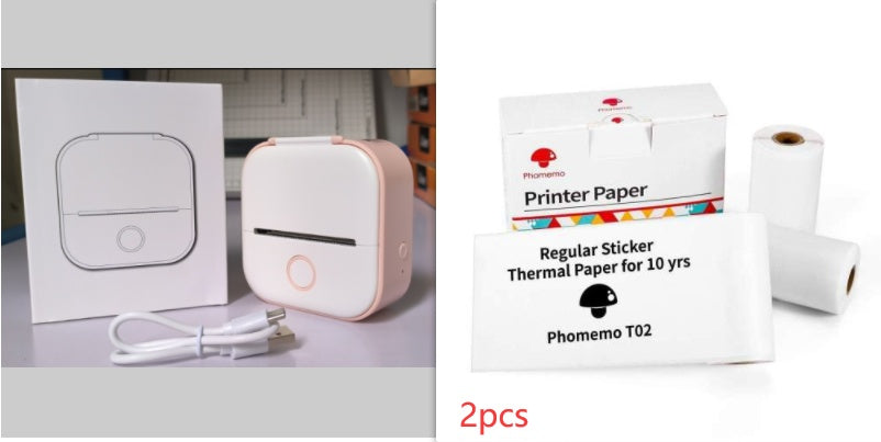Phomemo T02 Mini Bluetooth Thermal Printer