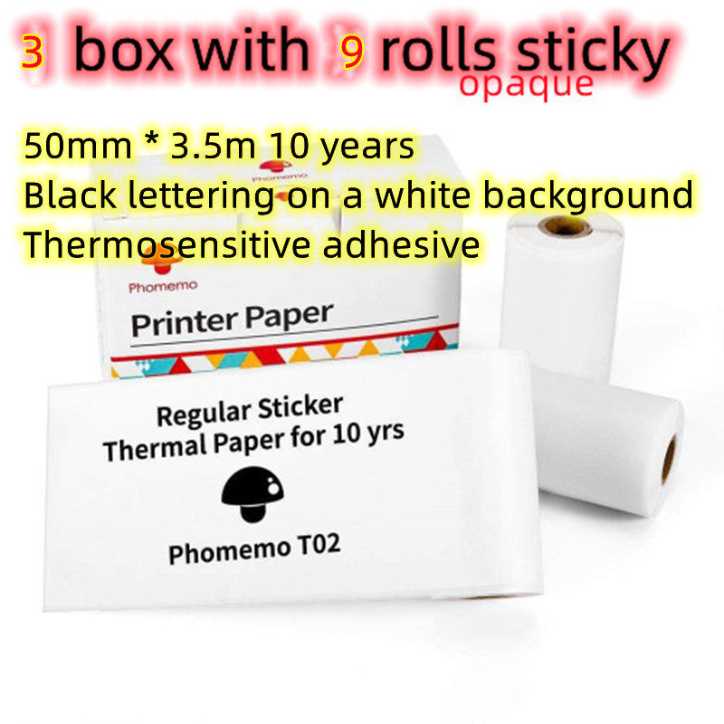 Phomemo T02 Mini Bluetooth Thermal Printer